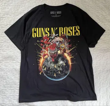 GUNS N' ROSES 2025 TOUR 티셔츠 M 사이즈