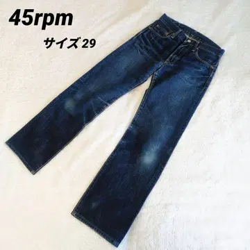 45rpm 스트레이트 데님 팬츠