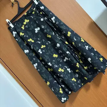 IENA 40 롱 기장 랩 스커트