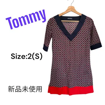 Tommy 타미힐피거 V넥 튜닉 2(S) 새상품급 여름