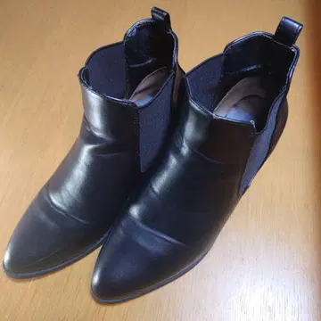 Pore Catine 블랙 사이드 고어 부츠 L 사이즈