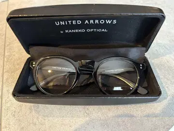 UNITED ARROWS KANEKO OPTICAL 블랙 안경
