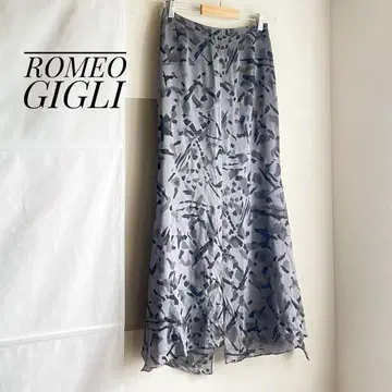 ROMEO GIGLI 로메오 지리 90년대 빈티지 실크 머메이드 스커트