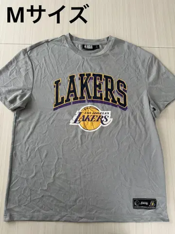NBA 레이커스 티셔츠 LAKERS 남성용 반팔 메쉬 M 사이즈