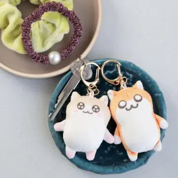 쿠소햄짱&코비햄짱 미니 키체인 마스코트