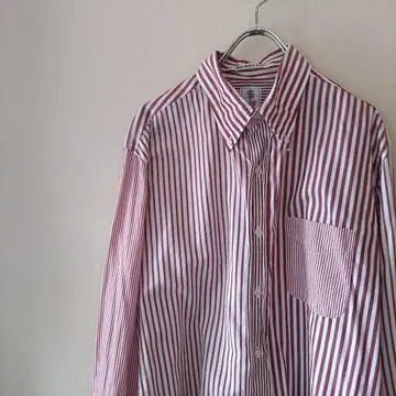 GAMBERT CUSTOM 감베르트 커스텀 셔츠 스트라이프 레드
