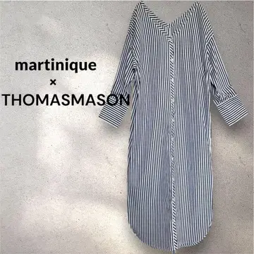 martinique x THOMAS MASON 스트라이프 원피스