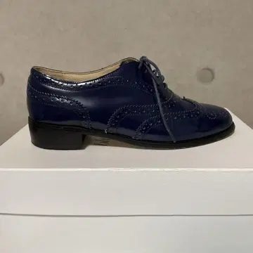 Blumarine blugirl 네이비 가죽 신발