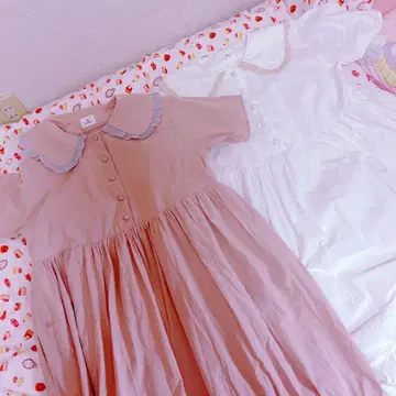 메리제니 하이 쇼크 레이스 스칼라 셔츠 원피스 2장 세트