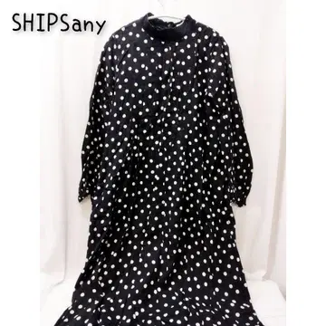 SHIPS any 롱 원피스 도트