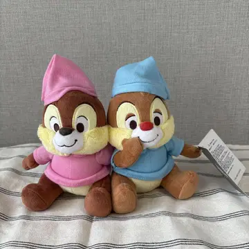 칩과 데일 봉제 인형 2개 세트