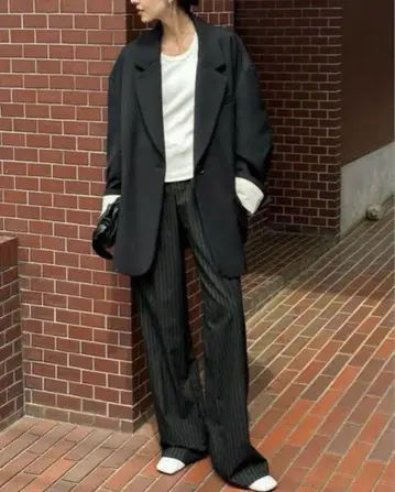 클레인 2웨이 아레인지 테일러드 오버 재킷