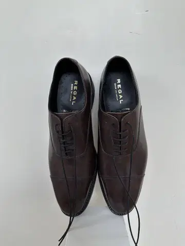 REGAL 다크 브라운 레이스업 슈즈
