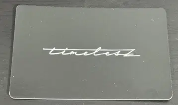 timelesz FAM 초회 한정판 B 트레이딩 카드