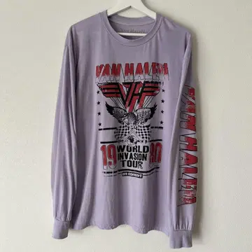 VAN HALEN WORLD INVASION TOUR 긴팔