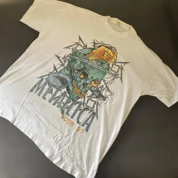 Metallica 1997 투어 티셔츠 XL