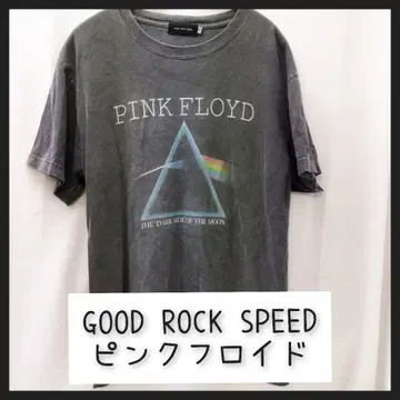 GOOD ROCK SPEED 핑크 플로이드 빈티지 가공 락 티셔츠 F