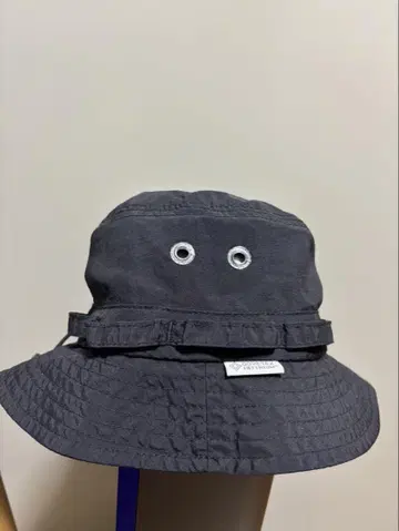 다이와 블랙 버킷 햇 조정 가능한 스트랩 포함