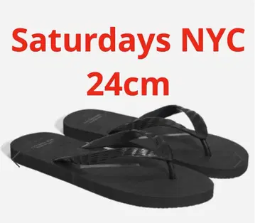 새상품! SaturdaysNYC 비치 샌들 24cm 사타데즈
