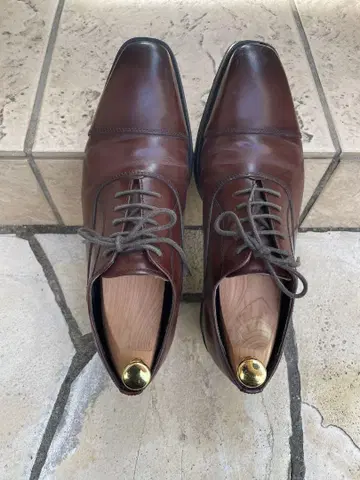 KENFORD 브라운 레이스업 슈즈 25 EEE
