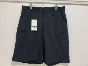 미사용 새상품 자라 테크니컬 카고 버뮤다 팬츠