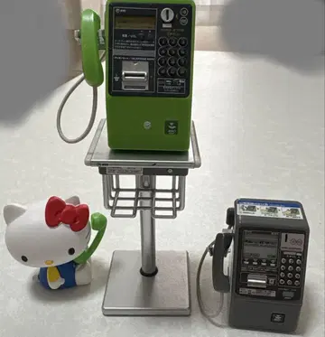 키티 공중전화 가챠가챠 덤 포함 산리오 메루카리 택배