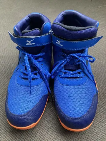 Mizuno 파랑 하이컷 안전화 26cm