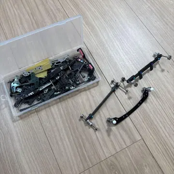미니 사륜구동 카본 범퍼와 카본 재료 단재 세트