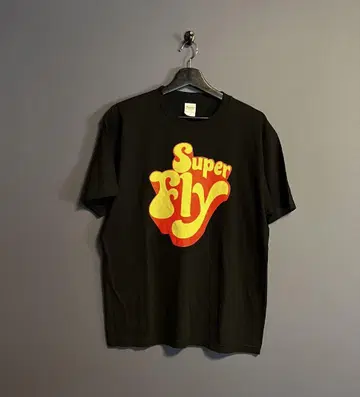 Super Fly 티셔츠 L 사이즈 블랙
