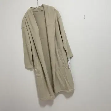 로페피크닉 기모 골지 볼륨 카라 코트