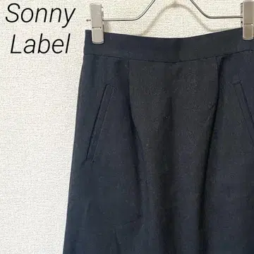 Sonny Label 미디 스커트 포켓 부착 허리밴딩 심플