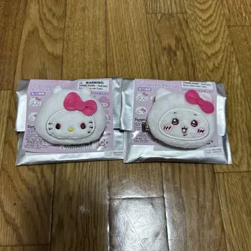 치이카와 산리오 시크릿 헤어 클립 키티 치이카와