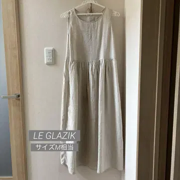 루그라직 le grazik 린넨 롱 원피스 M 정도 아이보리