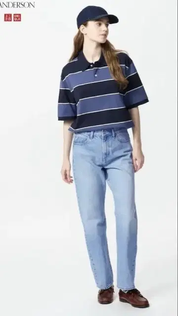 JW ANDERSON 스트레이트 데님 라이트 블루