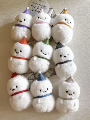 나카요시 코로린 SnowMan 마스코트 9개 세트