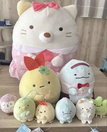 스미코구라시 봉제 인형 택 포함