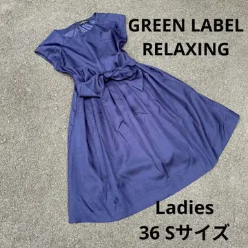 CF7 GREEN LABEL RELAXING 36 네이비 원피스