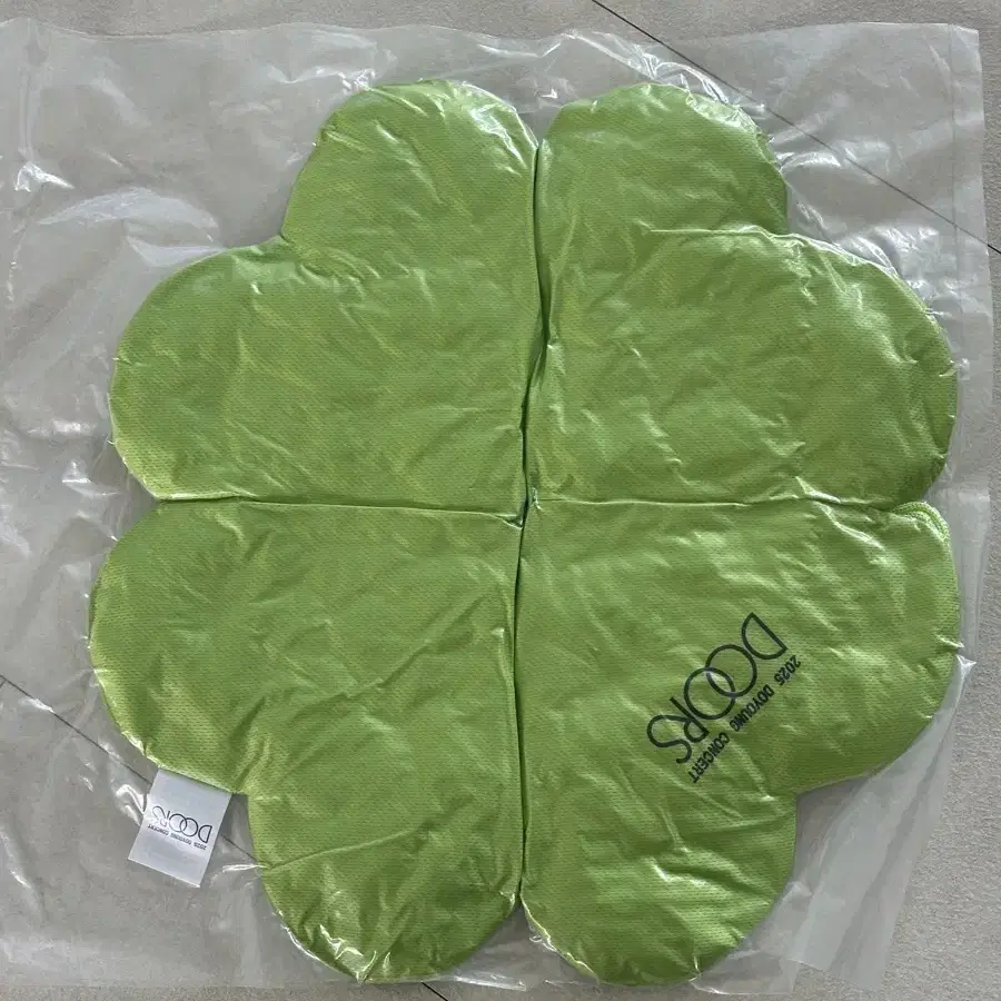 Doyoung Doors solo concert four-leaf clover cushion sealed