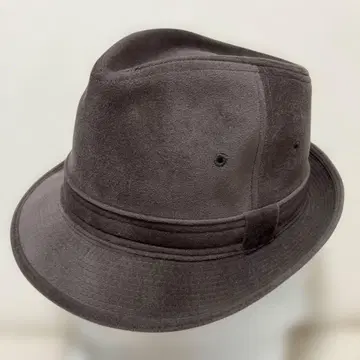 중절 모자 남성용 브라운 S 사이즈