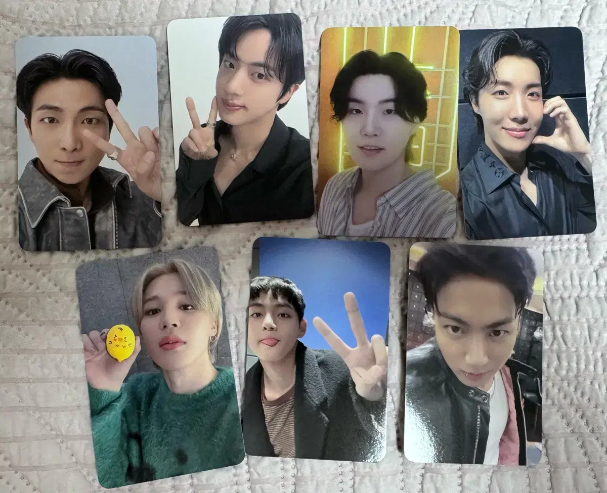 페스타 아미존 포카 남준 석진 운기 호석 지민 태형 정국