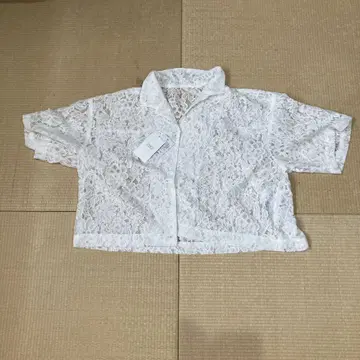레이스 볼레로 화이트
