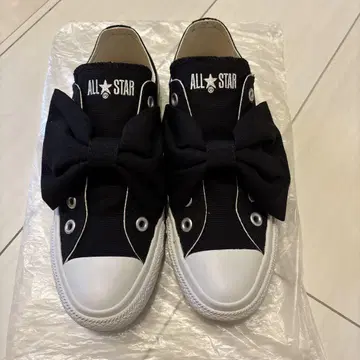 ALL STAR 리본 포함 스니커즈 블랙