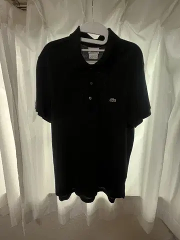 라코스테 블랙 피케 셔츠