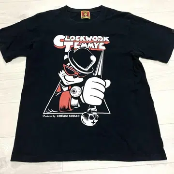 TEMMYE CREAM SODA CLOCKWORK 티셔츠