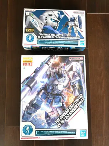 MG RX-78-3 G-3 건담 & RG 건담 Ver.2.0