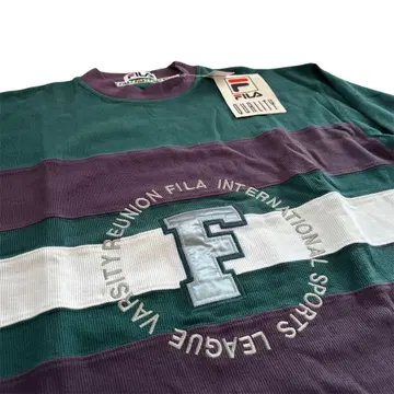 90s 빈티지 휠라 FILA 빅 로고 스웨터