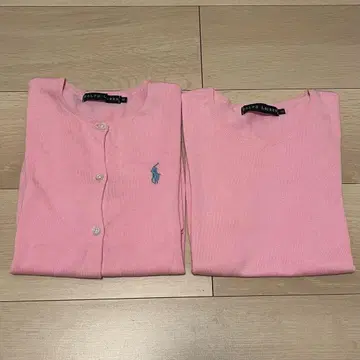 랄프 로렌 앙상블 핑크