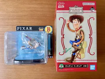 PIXAR 제일복권 우디 피규어 A상 & 해피 복권 장면 피규어 B상