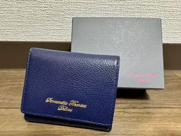Samantha Thavasa Deluxe 3단 폴더형 지갑 네이비