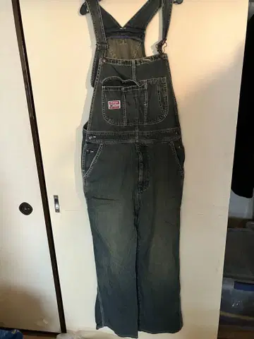 Wrangler 다크 블루 오버롤